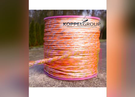 Corda da recinzione premium arancione, Maxalon, diametro 6 mm, lunghezza 500 m