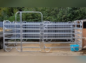 Weidebox / Panelbox / Rehabox / Pferdebox - komplett 4,20 x 4,20 x 1,73 cm