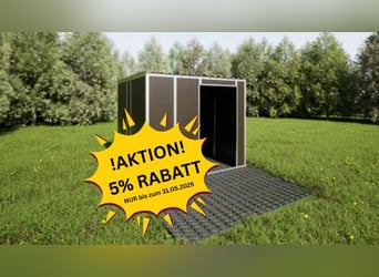 AKTION fahrbare Weidehütte, Außenbox, Pferdebox, mobil, versch. Größen und Ausstattung
