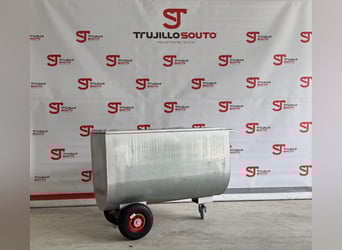 Charrette à foin avec couvercle