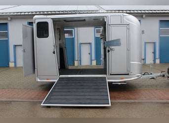 Remorque pour chevaux avec 2 rampes, nouveau modèle, transporteur pour étalons et chevaux, camion, é