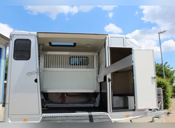 Remorque pour deux chevaux avec petit espace de vie, transporteur équestre de 2,7 tonnes, équipée po