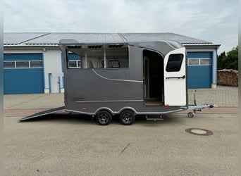 Transporteur de chevaux Remorque pour 2 à 3 chevaux avec grand logement, 3,5 tonnes