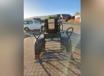 Voiture de marathon / tout-terrain pour poney, attelage à 2 ou 4 chevaux