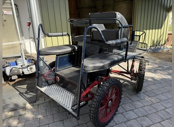 Voiture d'entraînement pour le marathon en attelage