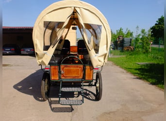 Nouveau wagon à chevaux avec banquettes de 2 mètres