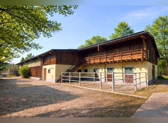 Instalaciones ecuestres con pista cubierta en el valle del Werra – paraíso privado para caballos en