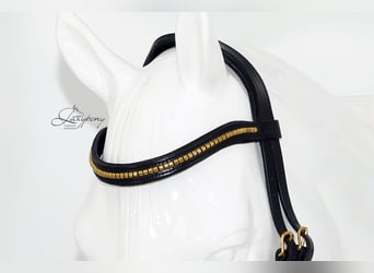 Frontalera clincher ondulada Lazypony / Wave clincher browband Lazypony