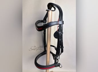 Leather sidepull Lazypony, bitless bridle, cabezada sin embocadura, cabezada de cuero