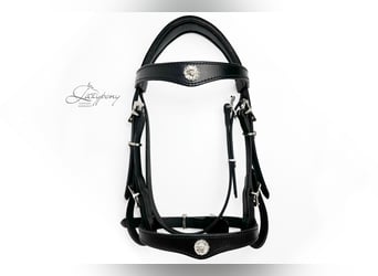 Portuguese iberian bridle Lazypony, cabezada barrocca, cabezada de cuero, Cabezada ibérica portugues