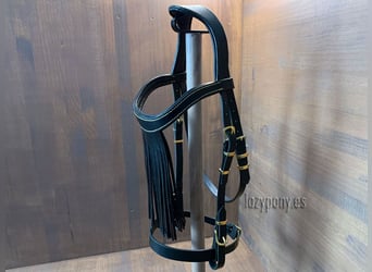 Elegante cabezada Vaquero Lazypony, Handcrafted horse bridle Vaquero