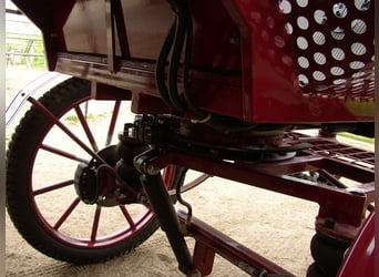 Carruaje de ocio y coche de caza en excelentes condiciones