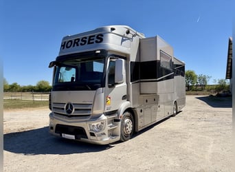 Mercedes-Benz Antos 1836 RJH transportín para caballos, para 5 caballos, con plataforma deslizante, 