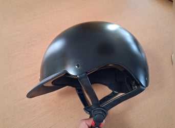Casco Equithème negro talla M 56-58