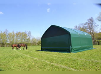 Lona de acción con 900 g/m² - Carpa para pasto, refugio para caballos, tienda de almacenamiento, tie