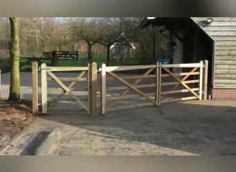 Puerta de cierre para jardín | Portones de granero | Cerca de jardín con puerta