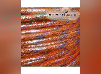 Cuerda de cercado premium de 6 mm para caballos, 500 m, color naranja