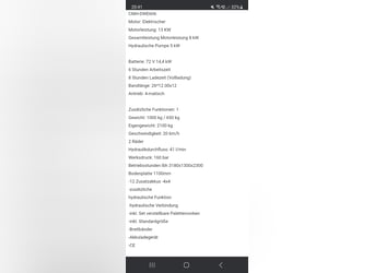 Hoflader Elektrolader