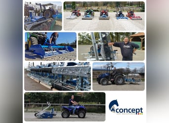 Reitplatzplaner Concept C1 AHK | Bahnplaner für Quad, Auto, Hoflader