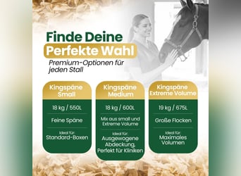 Certified dust-free wood shavings, specially designed for respiratory and skin conditions.