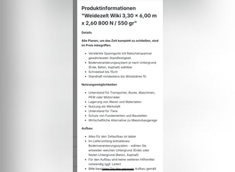 Weidezelt/Weideunterstand