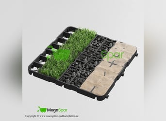 Paddock mats, grass reinforcement grids, and gravel reinforcement grids – sturdy paddock and parking