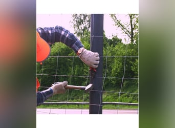 Recycling fence posts, 10x230 cm, suitable for enclosures and wildlife protection for horses and cat