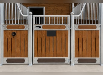 Indoor horse box – stable wall, front panel, and partition wall | complete stables