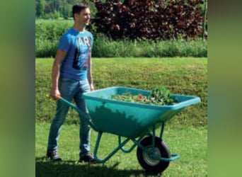 mefro wheelbarrow with plastic tub, 90L / 140L capacity, from
