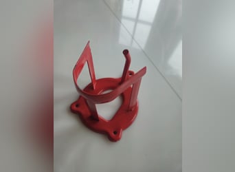 Red bridle holder