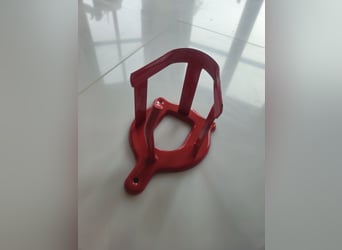 Red bridle holder