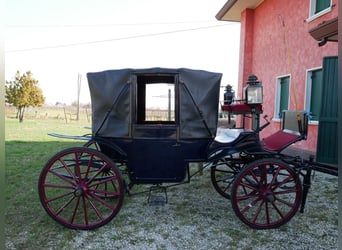 Austrian-style Landau carriage by Bohrer, circa late 1800s