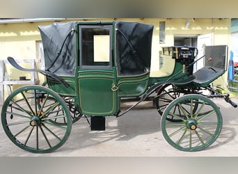 Kutsche Leder-Landauer, komplett restauriert
