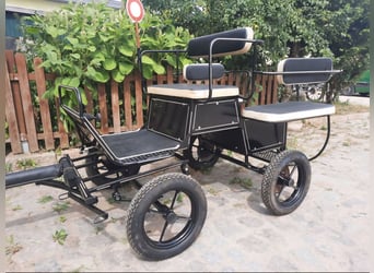 Neue Minishettykutsche mit Scheibenbremsen 90 kg leicht !