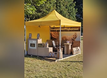 Strohpellets: nur 34€/Monat und Ihre Pferdebox ist immer sauber!