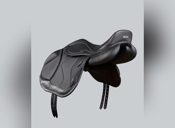 Rouen Synthetic Monoflap Cross Country Saddle Black
