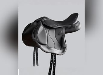 Rouen Synthetic Monoflap Cross Country Saddle Black