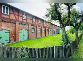 Pferdehof mit historischem Wohnensemble in der Mecklenburgischen Schweiz