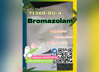 new stock	CAS 71368-80-4 Bromazolam broma	telegram/Signal:+85260709776