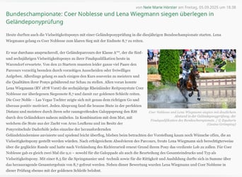 Duitse rijpony, Merrie, 6 Jaar, 146 cm, Bruin