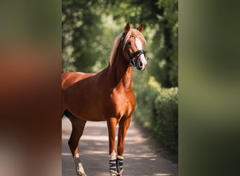 German Riding Pony, Mare, 4 years, 13.3 hh, Chestnut-Red