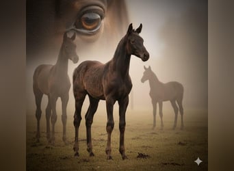 Hanoverian, Stallion, 1 year, 17 hh, Black