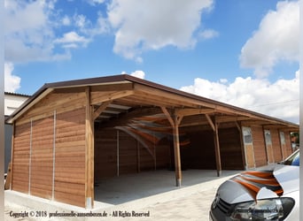 Stall bauen - Stallungen, Pferdestall, Aussenbox, Pferdebox und Offenstall kaufen, Pferdeunterstand,
