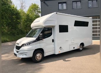 RJH IVECO Daily 2-Pferdetransporter Wohnung Dusche WC LKW TOP Automatik