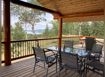 32 ha Hilltop-Ranch. Familien- u. Pferde-Paradies in grandioser Lage. Kanada- British Columbia.