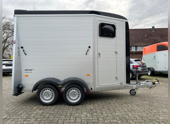 Humbaur Pferdeanhänger Notos Alu 2400 2,4t 100km/h Hecktür Black