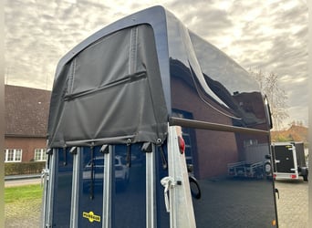 Humbaur Pferdeanhänger Pegasus Style 2700 S 2,7t Sattelkammer 100km/h Dark Blue