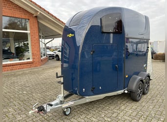 Humbaur Pferdeanhänger Pegasus Style 2700 S 2,7t Sattelkammer 100km/h Dark Blue