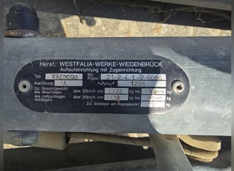 Westfalia 2er Pferdeanhänger, 1994, Holzboden