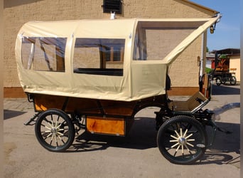 Neuer Planwagen m. 2m Sitzbänken